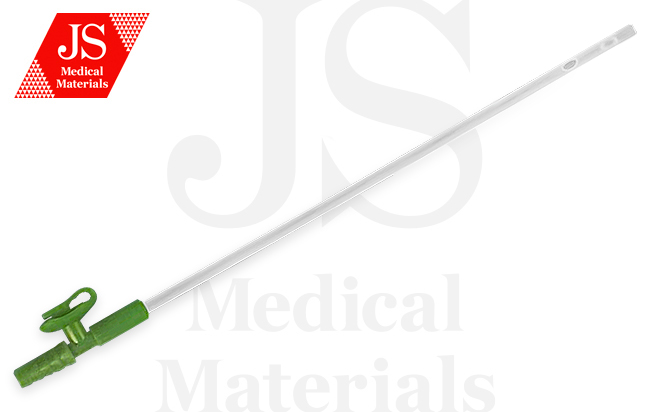 Катетер аспіраційний для санації дихальних шляхів із заглушкою JS